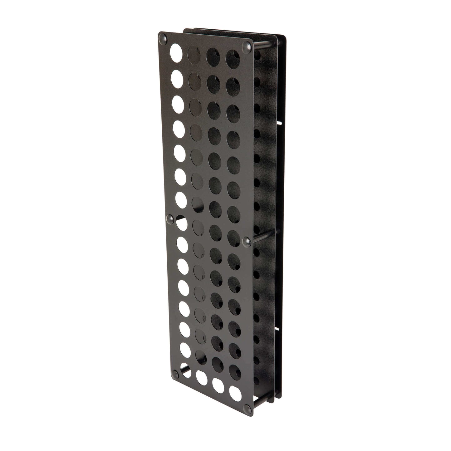 Deluxe Tattoo Ink Bottle Holder with 60 Holes for 1 oz Bottles - Black Durable and Functional Organizer
