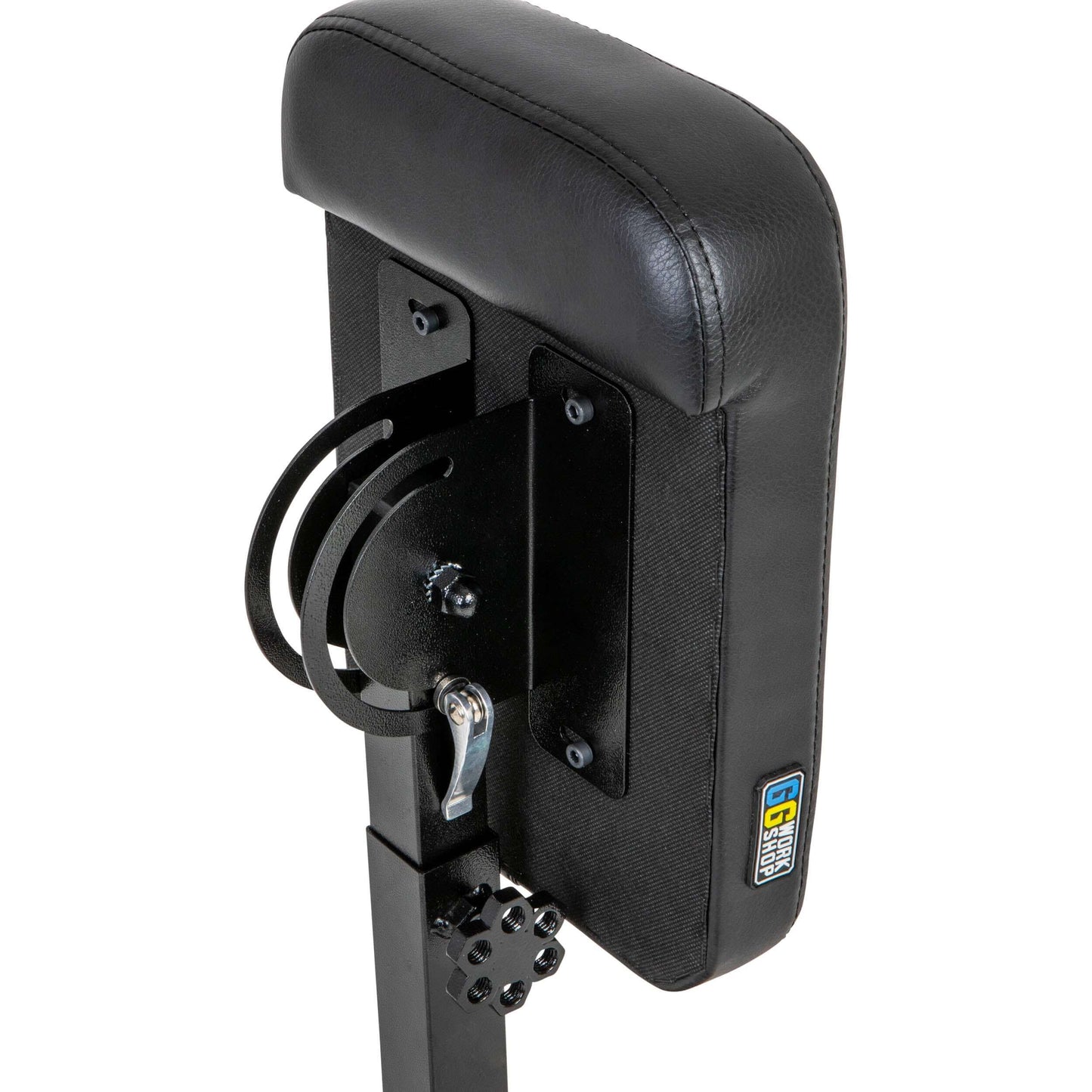 Adjustable vinyl tattoo armrest for clients