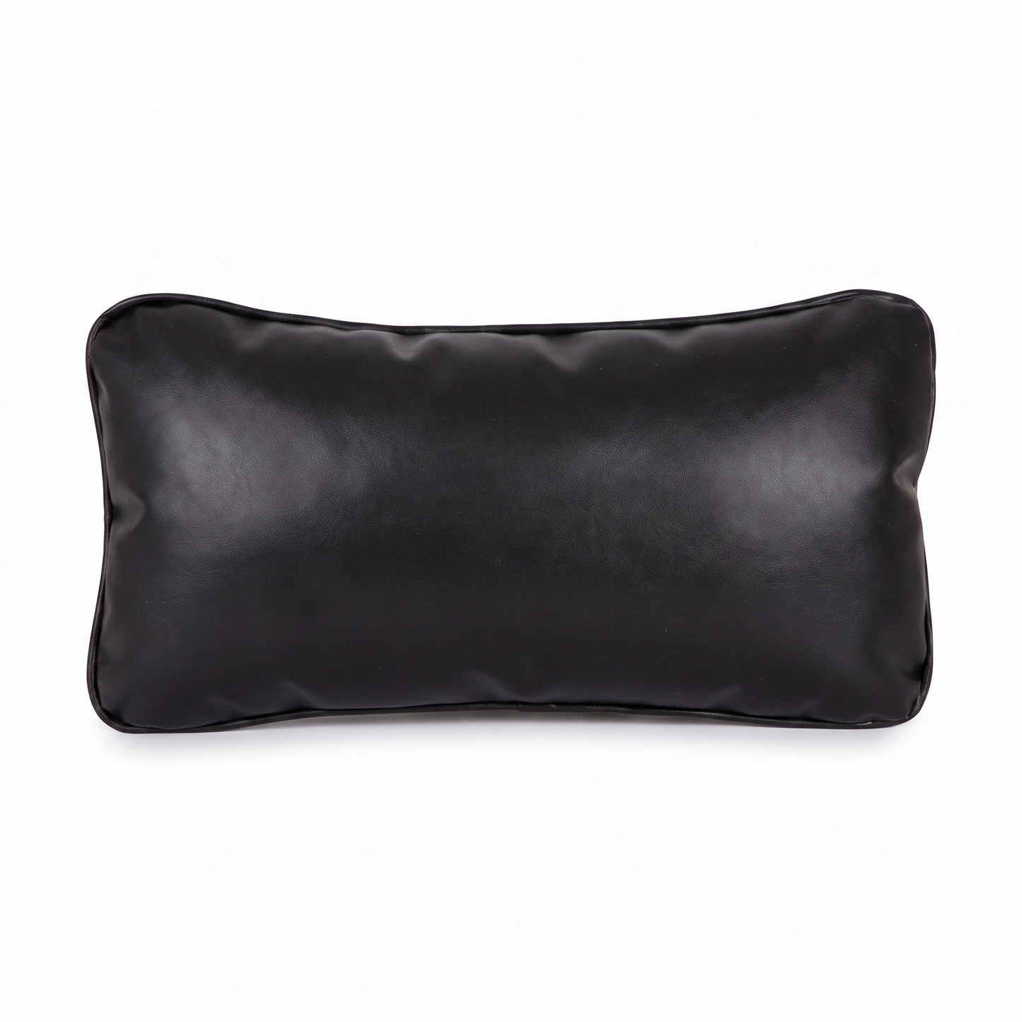 Black Tattoo L rectangular pillow (smooth, no embroidery) by GG Workshop — isolated on white background