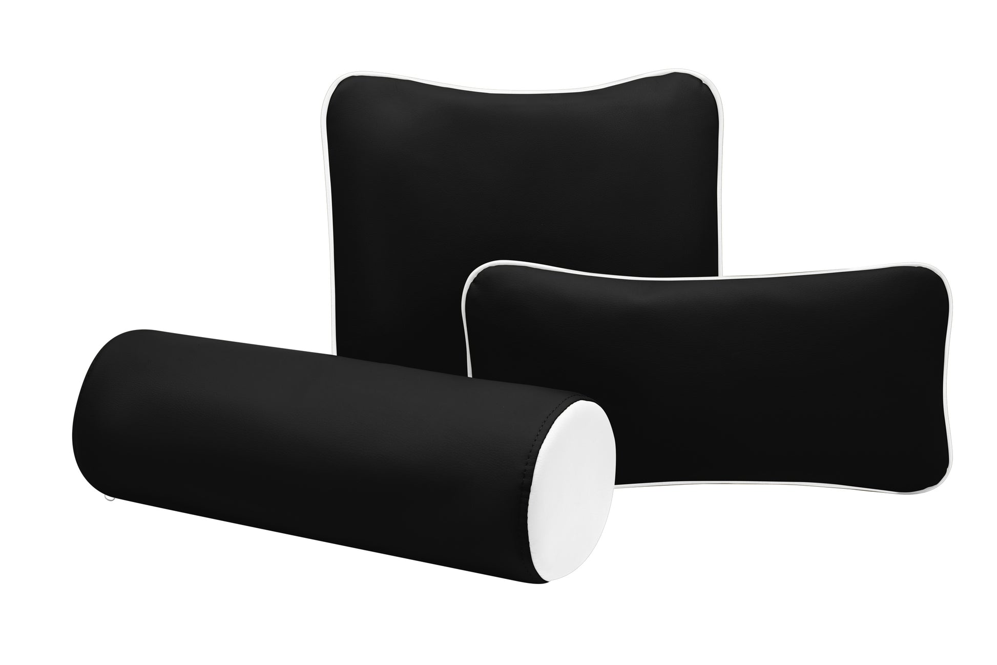 Spieltek Blank Pillow Sleeve Set (Leatherette, Black) GC-BPS-LB