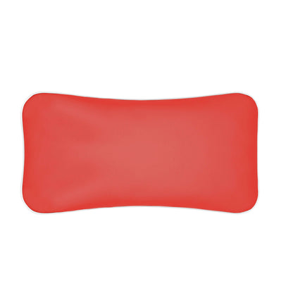 red vinyl tattoo armrest pillow, customized tattoo pillow for clients, tattoo arm rest cushion, tattoo pillow pack, tattoo pillow set.