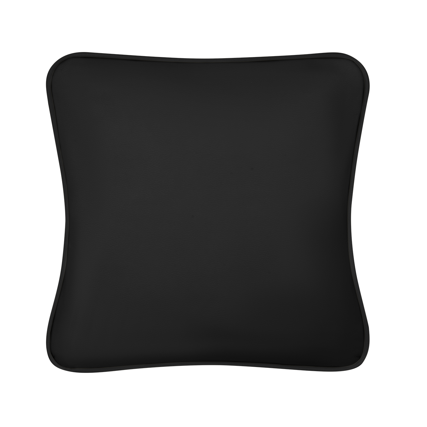 Tattoo Pillow XL by GG Workshop — 40x40cm (15.7×15.7 in) square vinyl armrest cushion, studio view