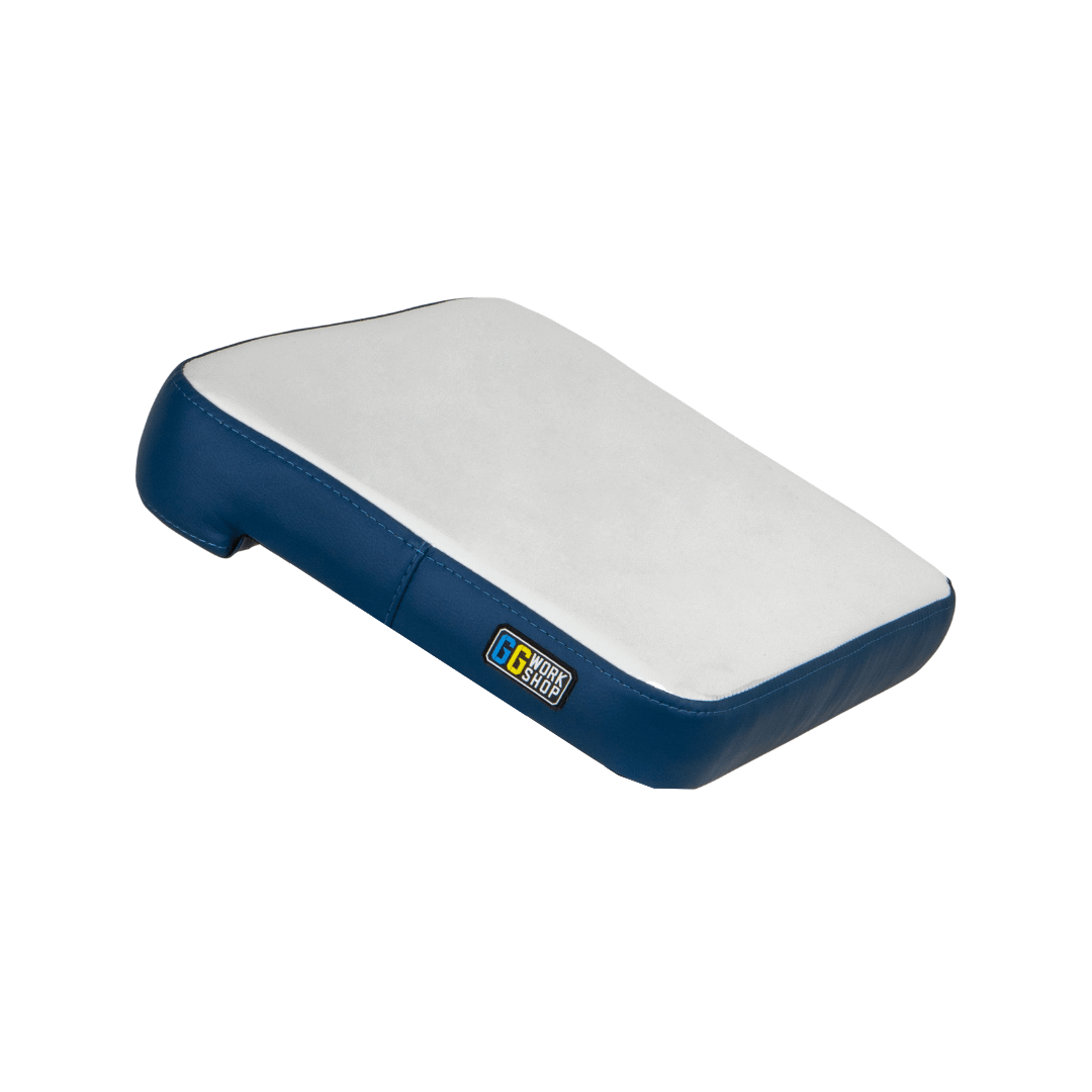 Blue - White (protective film) Pillow for Tattoo Armrest XL by GG Workshop