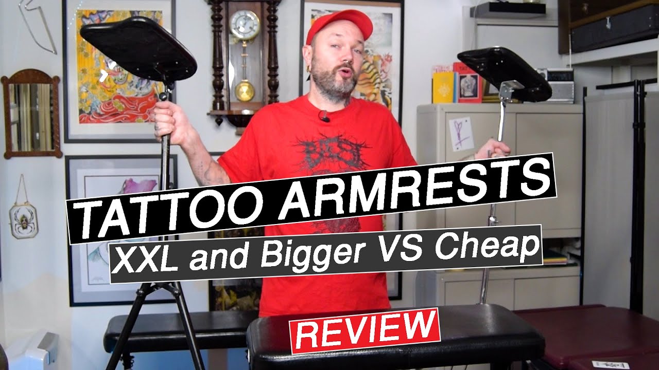 Carica video: 👀 Best Tattoo Armrest:GG Workshop XXL 👀 Unboxing and Review