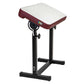 Adjustable tattoo armrest with vinyl tattoo pillow for client comfort and stability. Ideal armrest for tattoo artists.