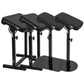 Adjustable vinyl tattoo armrests set for clients, featuring different bases, a comfortable tattoo arm rest pillow pack, ideal for customized tattoo sessions.
